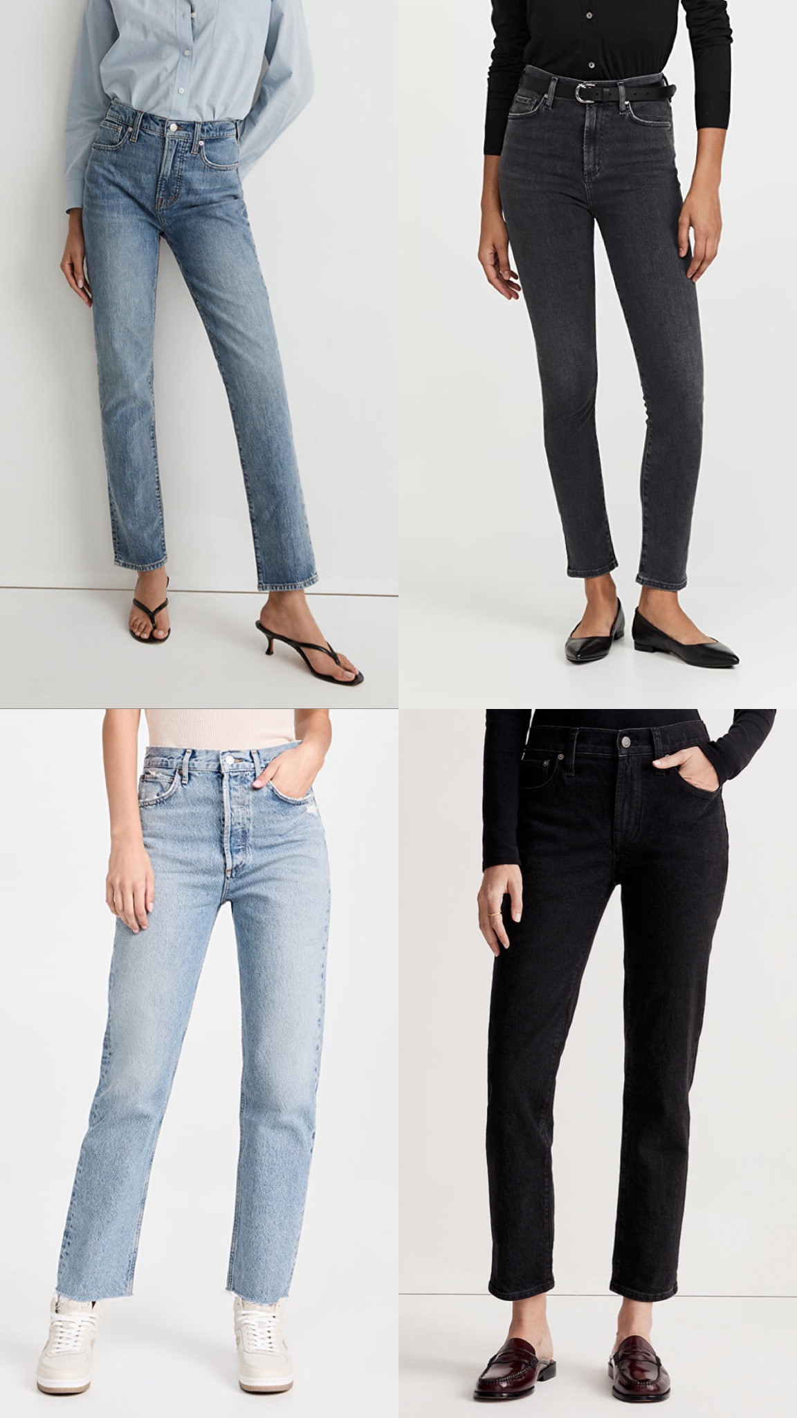 Straight leg jeans I love 

#LTKstyletip #LTKcurves #LTKSeasonal