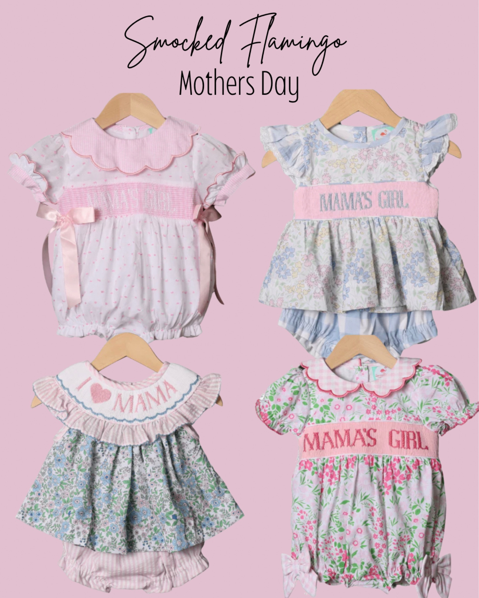 Mother’s Day | Spring baby outfits | smocked baby | baby girl clothing | baby bubble | baby church outfit | spring outfit 

#LTKbaby #LTKkids #LTKfindsunder50