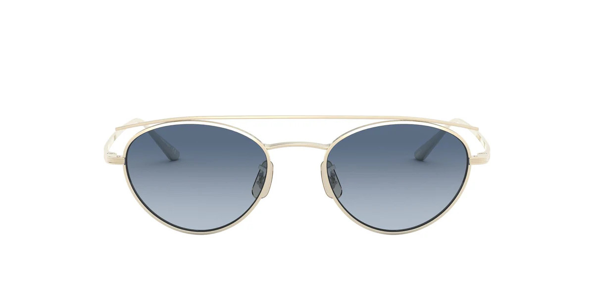 Oliver Peoples The Row Hightree 0OV1258ST 5035Q8 Oval Sunglasses | SOLSTICE