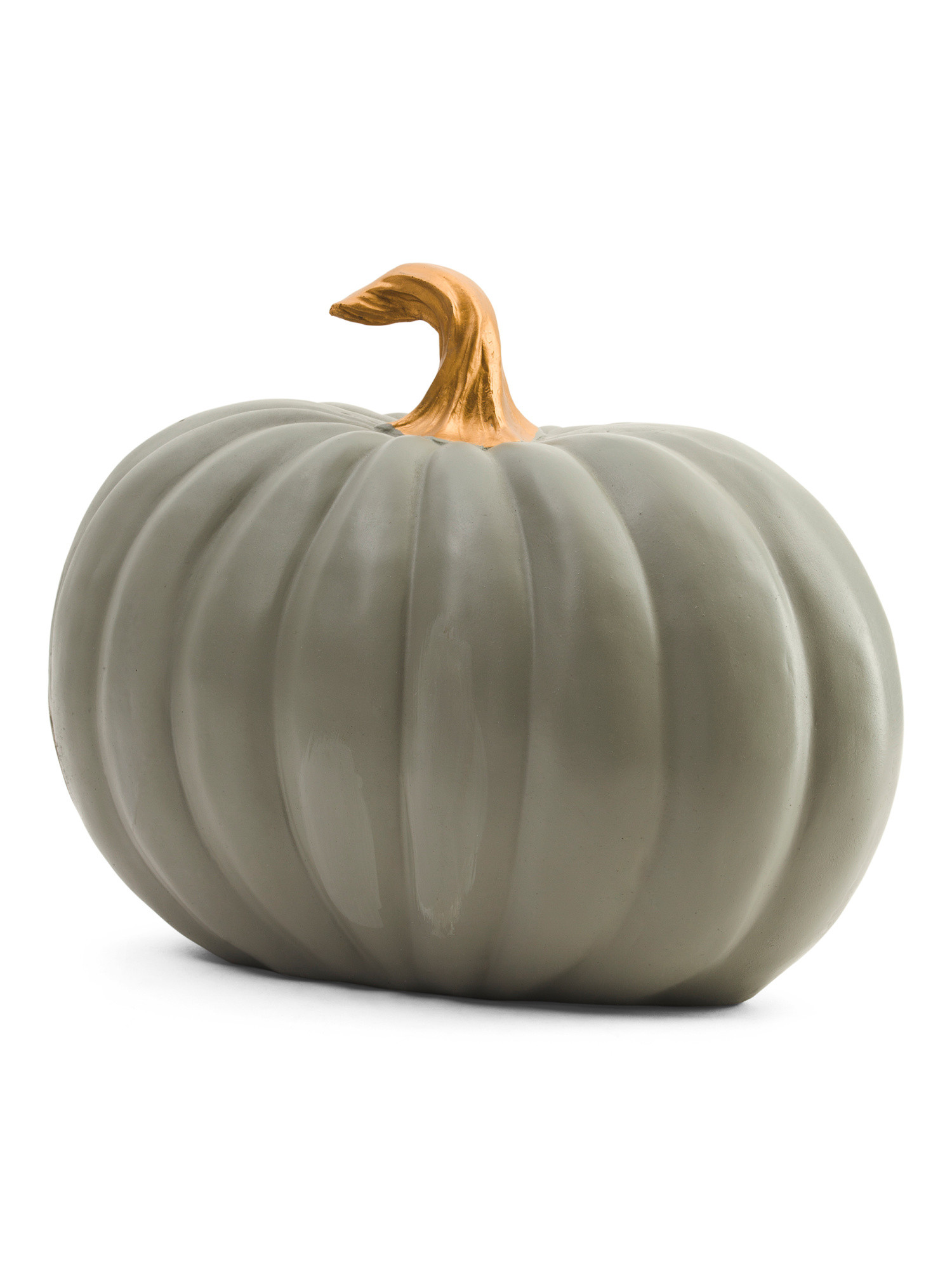10.5in Resin Flat Pumpkin Decor | TJ Maxx