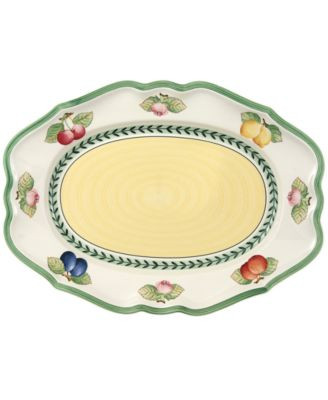 Villeroy & Boch French Garden Fleurence Medium Oval Platter - Fleurence | Macy's