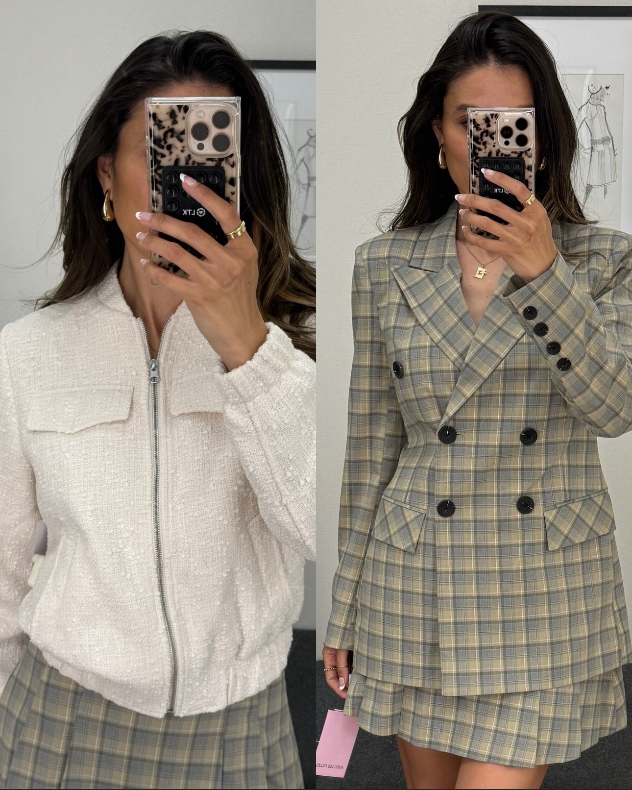 Shop my Nsale outfit! Wearing size XS in my blazer, size XS in my skirt, and size XS in my jacket! Xo!

#LTKSaleAlert #LTKFindsUnder100 #LTKFindsUnder50