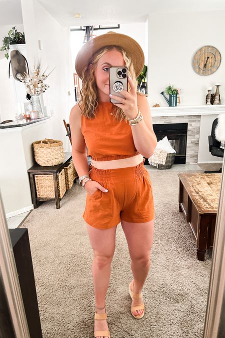 Amazon 2 Piece outfit // Everything fits TTS Spring outfits, amazon fashion, amazon spring favorites, amazon spring finds, spring outfit inspo, amazon spring finds, amazon spring favorites, Vacation outfit, casual outfit of the day, mom ootd, date night outfits, summer style, beach style, summer fashion 2023, sandals, amazon sandals, espadrille wedges, size 6 summer outfits 

#LTKunder100 #LTKunder50 #LTKstyletip