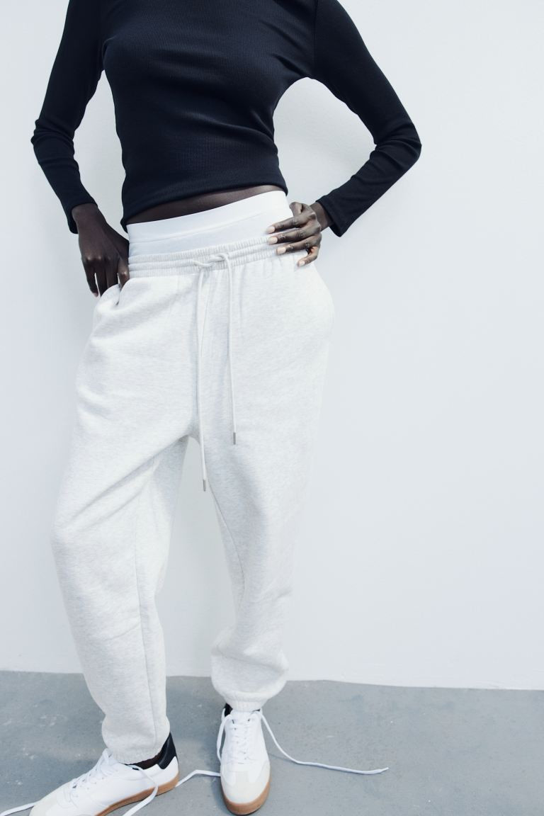 Cotton-blend sweatpants | H&M (UK, MY, IN, SG, PH, TW, HK)