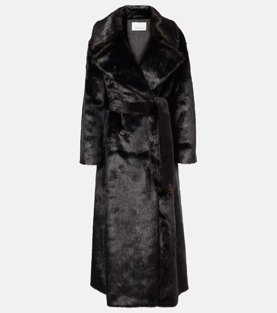 The Frankie Shop Joni faux fur coat | Mytheresa (INTL)