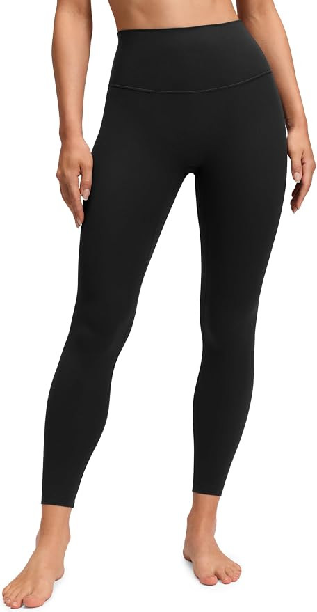 CRZ YOGA No Front Seam Leggings 25" | Butterluxe, Extremely Soft, Gentle Compression, Yoga, High ... | Amazon (US)
