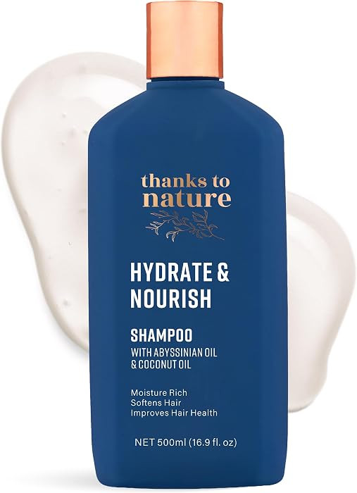 Hydrate and Nourish Shampoo, Abyssinian Oil, 16.9 fl oz | Amazon (US)