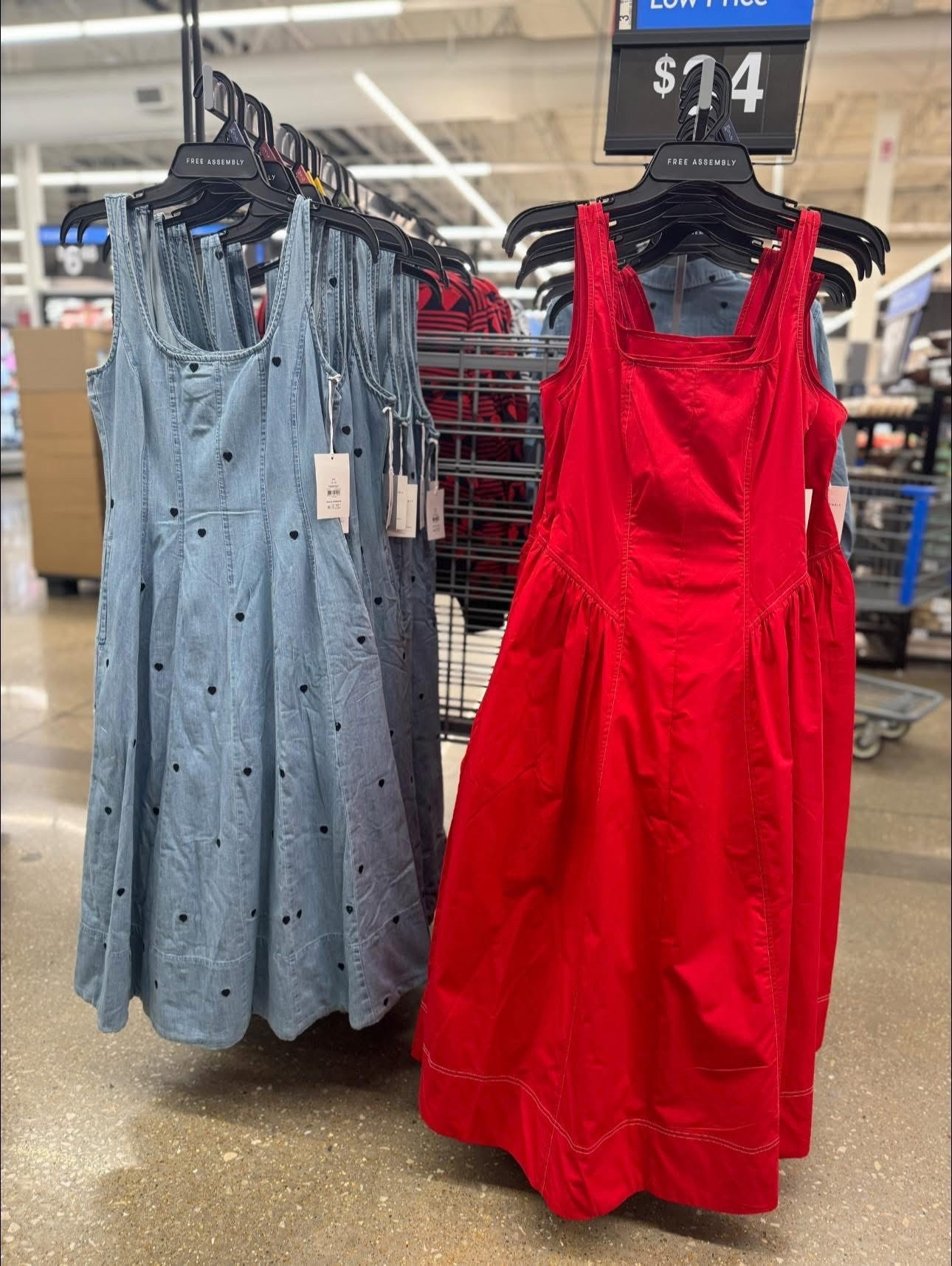 Two new pretty dresses spotted at Walmart 😍

#LTKSeasonal #LTKSaleAlert #LTKWorkwear