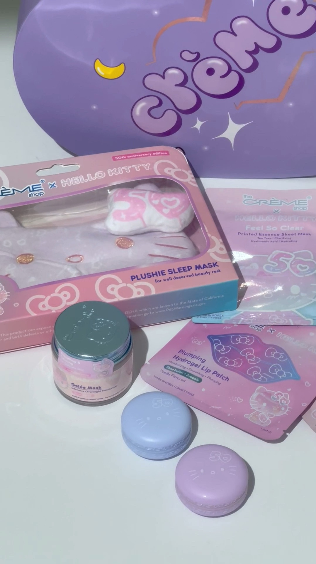 The Crème Shop x Hello Kitty 50th anniversary collection masks and lip balms are the cutest !! 🎀🫧💕 

#LTKSeasonal #LTKBeauty