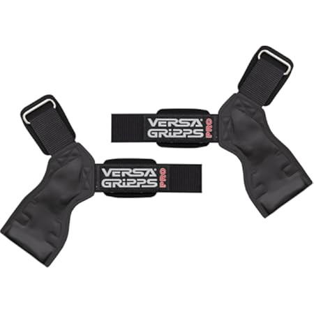 Versa Gripps Pro, Made in USA, Wrist Straps for Weightlifting Alternative, Best Training Accessory, XS, Black | Amazon (US)