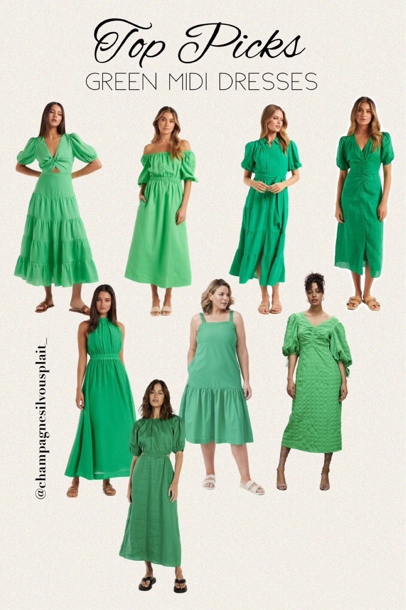 Fresh Green Midi Dresses for Summer | Perfect for Festive Festivities 💚

#LTKSeasonal #LTKaustralia #LTKunder100