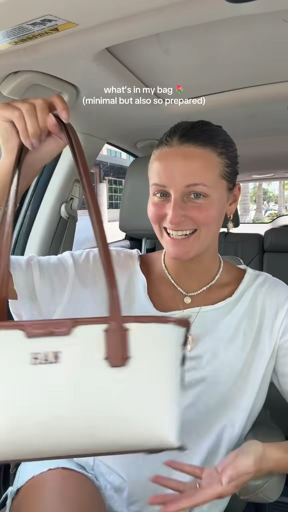what's in my bag  

 #LTKgrwm #LTKSeasonal