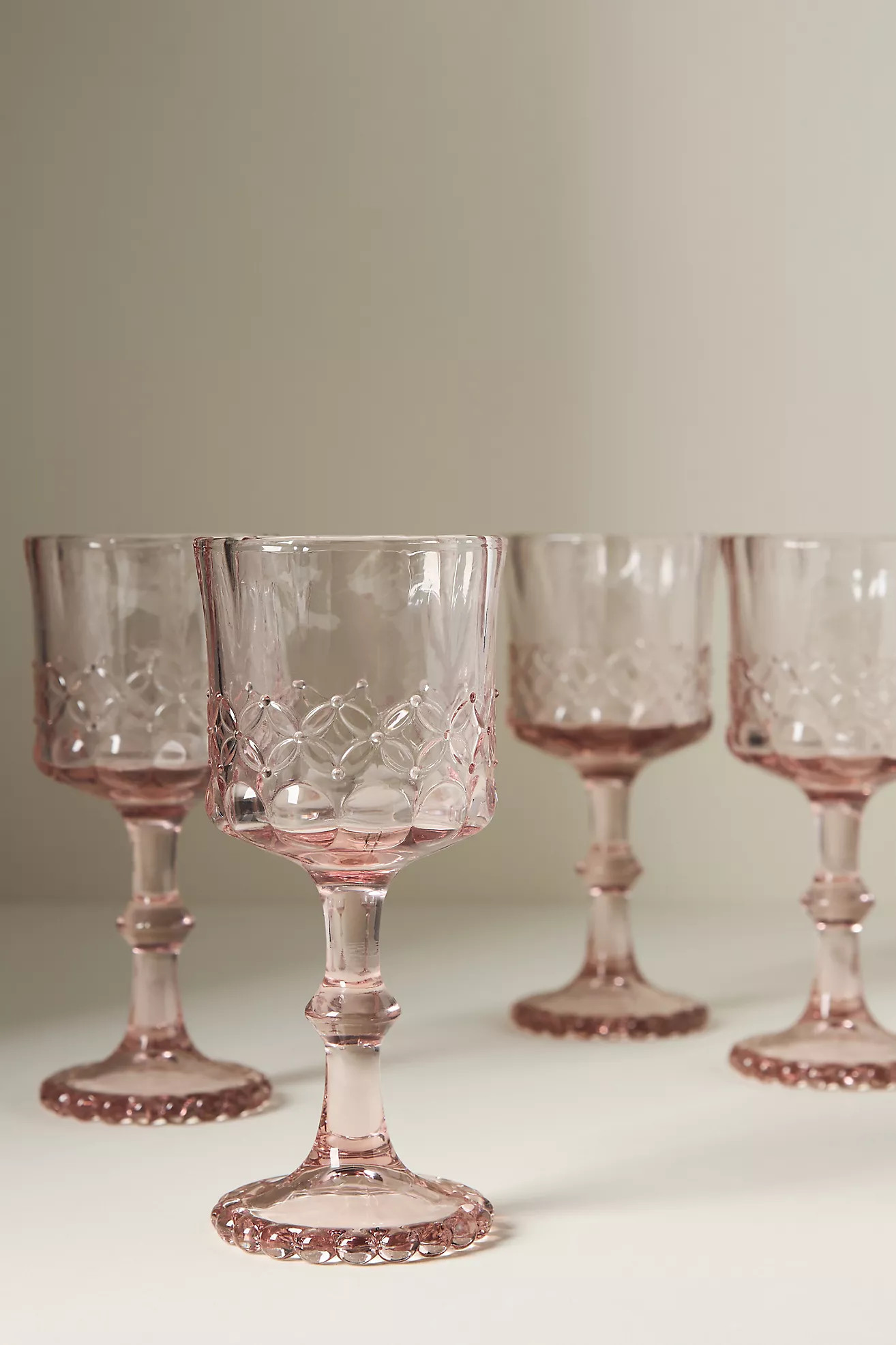 Savannah Wine Glasses, Set of 4 | Anthropologie (US)