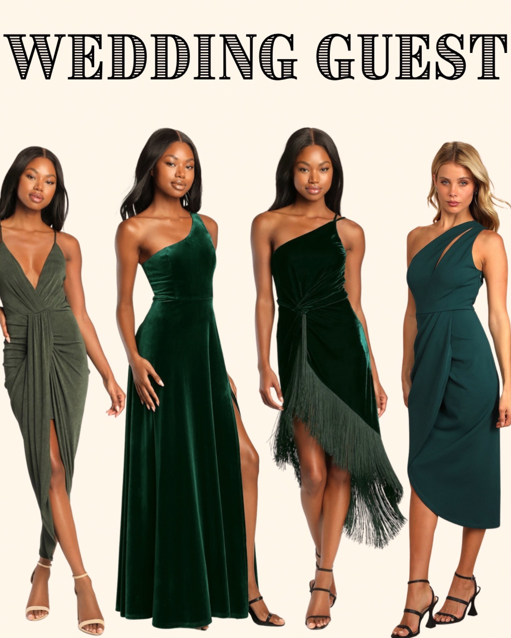 Wedding guest dresses from Lulu’s 
Dress | dresses | spring dress | wedding | wedding guest | fall | fall wedding | fall wedding guest | event dress | event wear | velvet | fall dresses | fall dress | long sleeve dress | formal wear | fall formal | cruise | wedding guest dress | summer | spring | summer wedding | spring wedding | outdoor wedding | mini dress | short dress | travel | formal dress | cocktail dress | vacation | cruise | wedding shower dress | bridal tea | event dress | cruise dinner | Easter dresses | mother of the bride | mother of the groom | MOB | maxi dress | midi dress | long dress | fully lined dress | bridesmaid | baby shower | baby shower dress | conference dress | black tie event | body con | | wedding guest | dresses | dress | swim | vacation | travel | resort wear | vacation dress | summer dress | spring dress | travel dress | cruise | cruise dress | swim | Cabo | resort wear | Bahamas | summer dress | summer dresses | summer outfits | pink dress | pink dresses | mauve dress | sorority formal | sorority | college | green dress | emerald dress | emerald dresses | fall dress | fall dresses | fall | black dress | long sleeve dresses | long sleeve dress | fall wedding guest | fall wedding | hunter green | hunter green dress | velvet dress | mermaid dress | satin dress | ruched dress | bodycon | fall | event wear | formal wear | pink dress | mauve dress | fall wedding | fall | 
#dress #dresses #vacation #travel #falldress #falldresses #wedding #weddingguest #fall #Lulus

#LTKunder100 #LTKSeasonal #LTKwedding