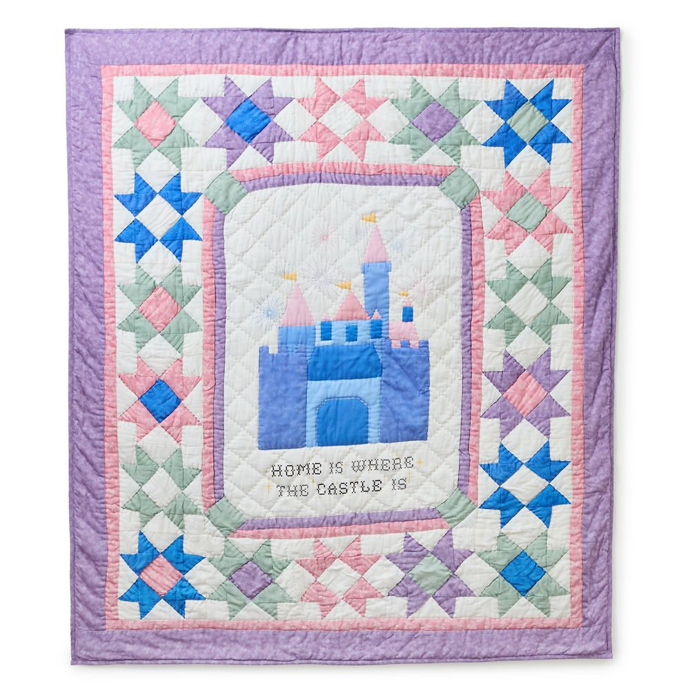 Fantasyland Castle Quilt Throw Blanket | Disney Store