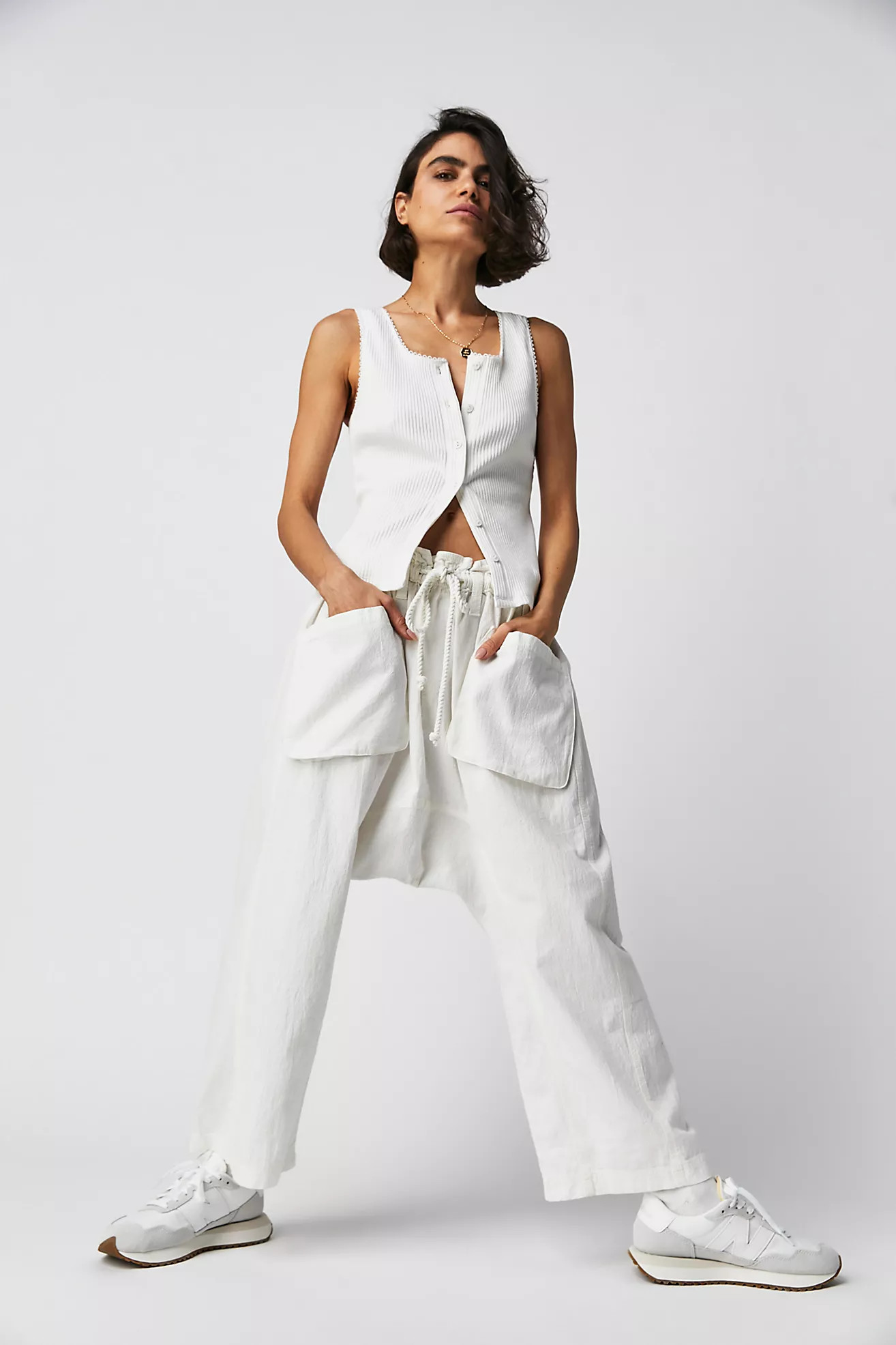 Runyon Oversized Solid Pants | Free People (UK)