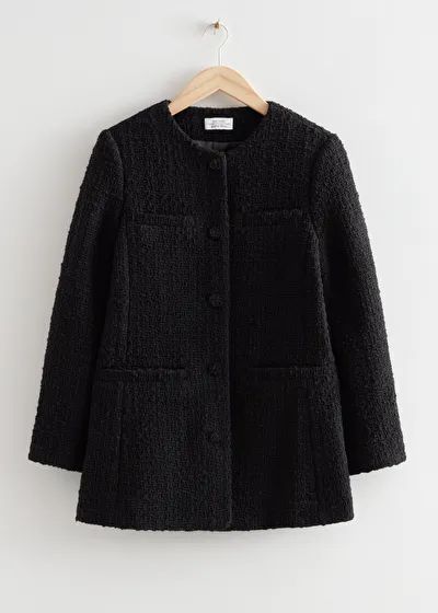 Buttoned Tweed Jacket | & Other Stories US