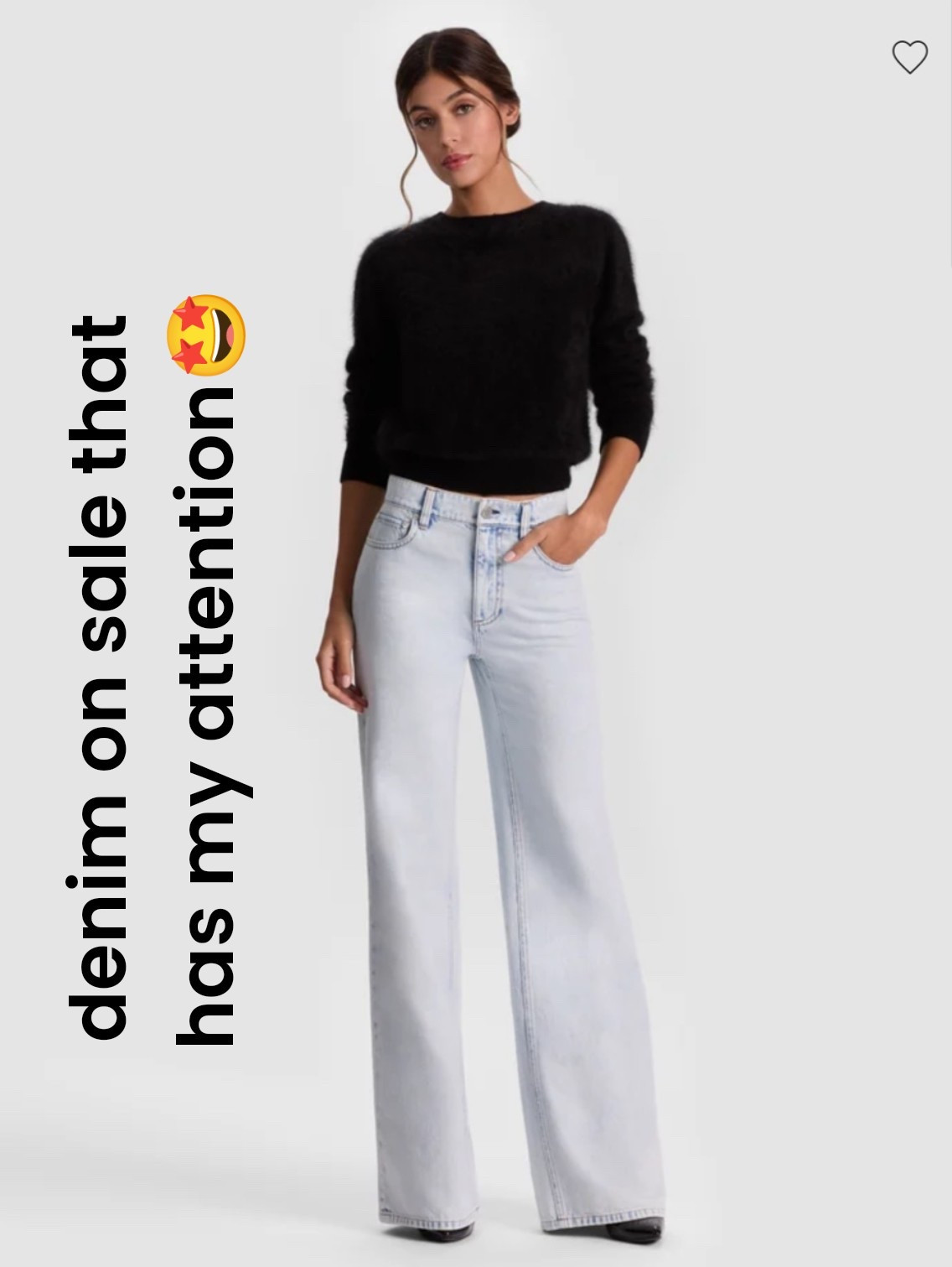Full disclosure, I’ve never tried this brand of jeans… But I am a sucker for a light wash high-rise denim and this brand is one of my favorites

#LTKSaleAlert #LTKOver40