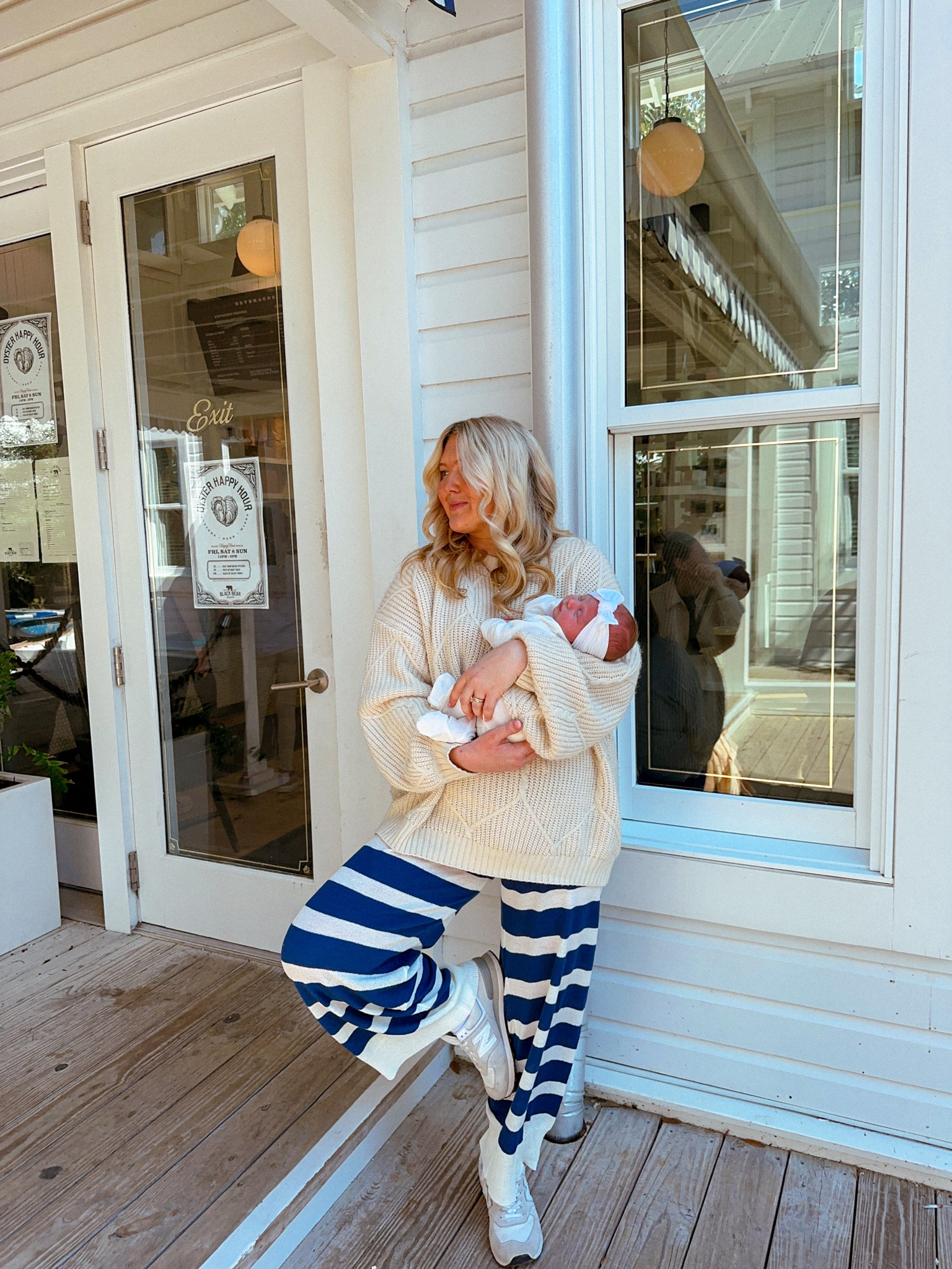 Cozy Amazon outfit at 2 weeks postpartum 

#LTKstyletip #LTKbump #LTKbaby