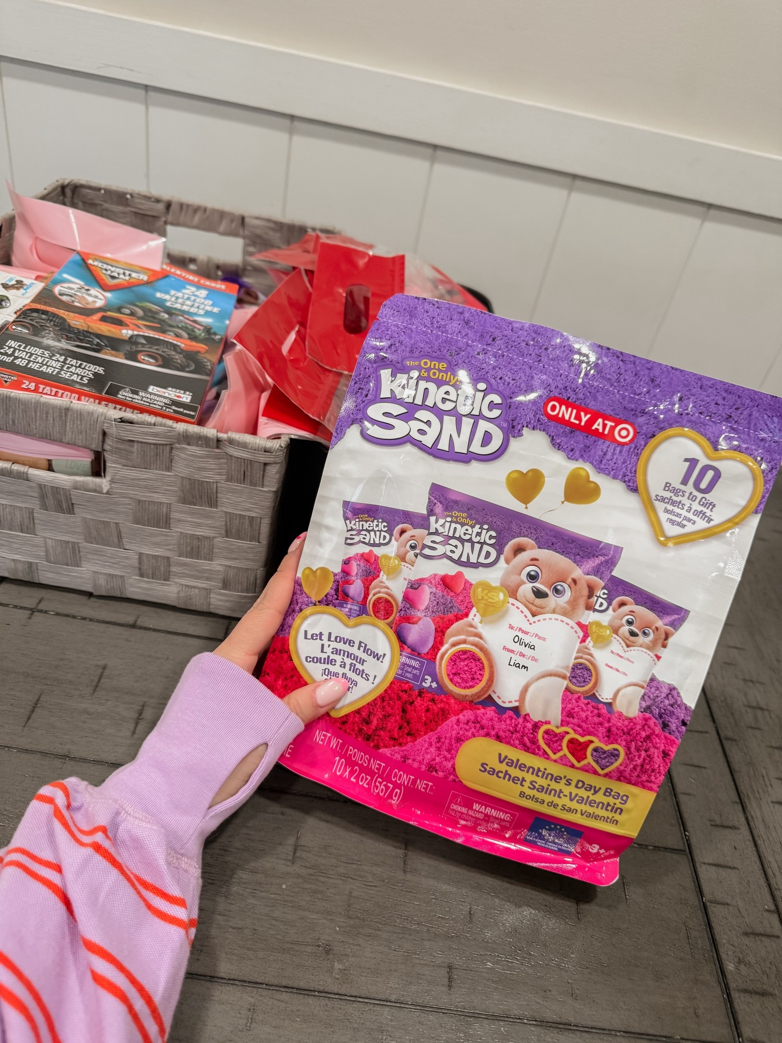 Valentines baggies for Brycen’s class - when I saw these I knew they needed to go in his bags. We did mini pop hearts, Kinetic sand, fruit gummies and monster truck cards! He is so excited for his party tomorrow! 


Valentines goodie bags, toddler valentines goodie bags, toddler class gift bags, fun toddler class gifts 

#LTKKids #LTKSaleAlert #LTKValentine