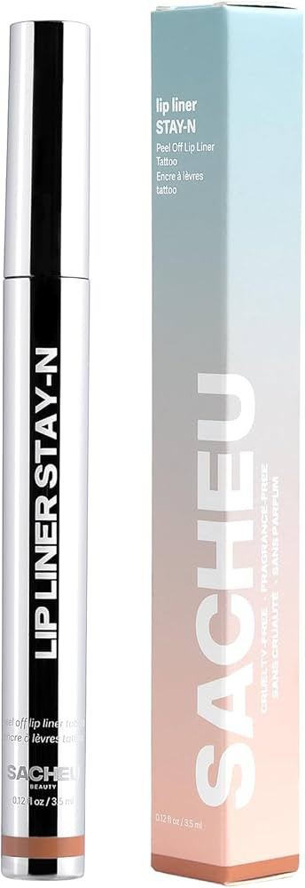 Sacheu Lip Liner Stay-N - Peel Off Lip Liner Tattoo, Peel Off Lip Stain, Long Lasting Lip Stain P... | Amazon (US)
