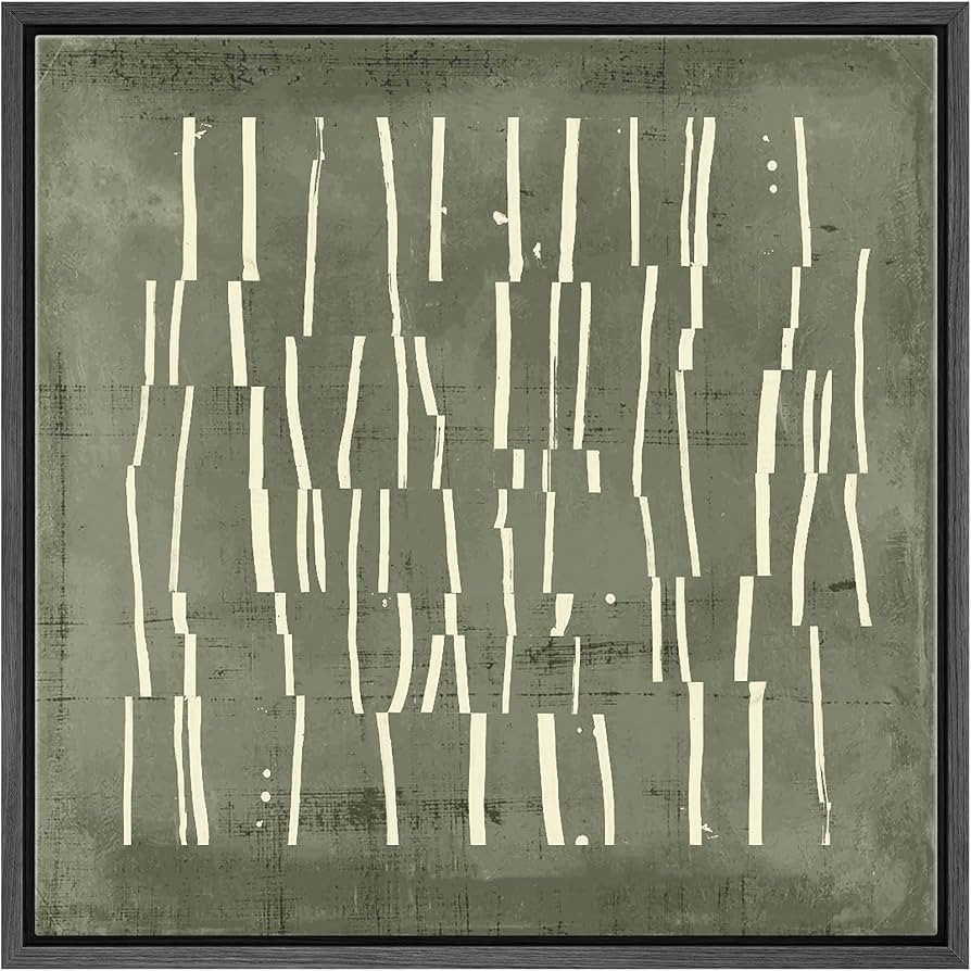 SIGNFORD Framed Canvas Print Wall Art Birch Tree Silhouette Abstract Forest Illustrations Modern ... | Amazon (US)