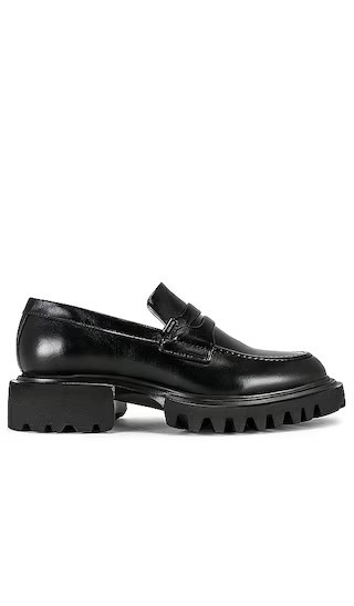 ALLSAINTS Lola Loafer in Black. - size 11 | Revolve Clothing (Global)