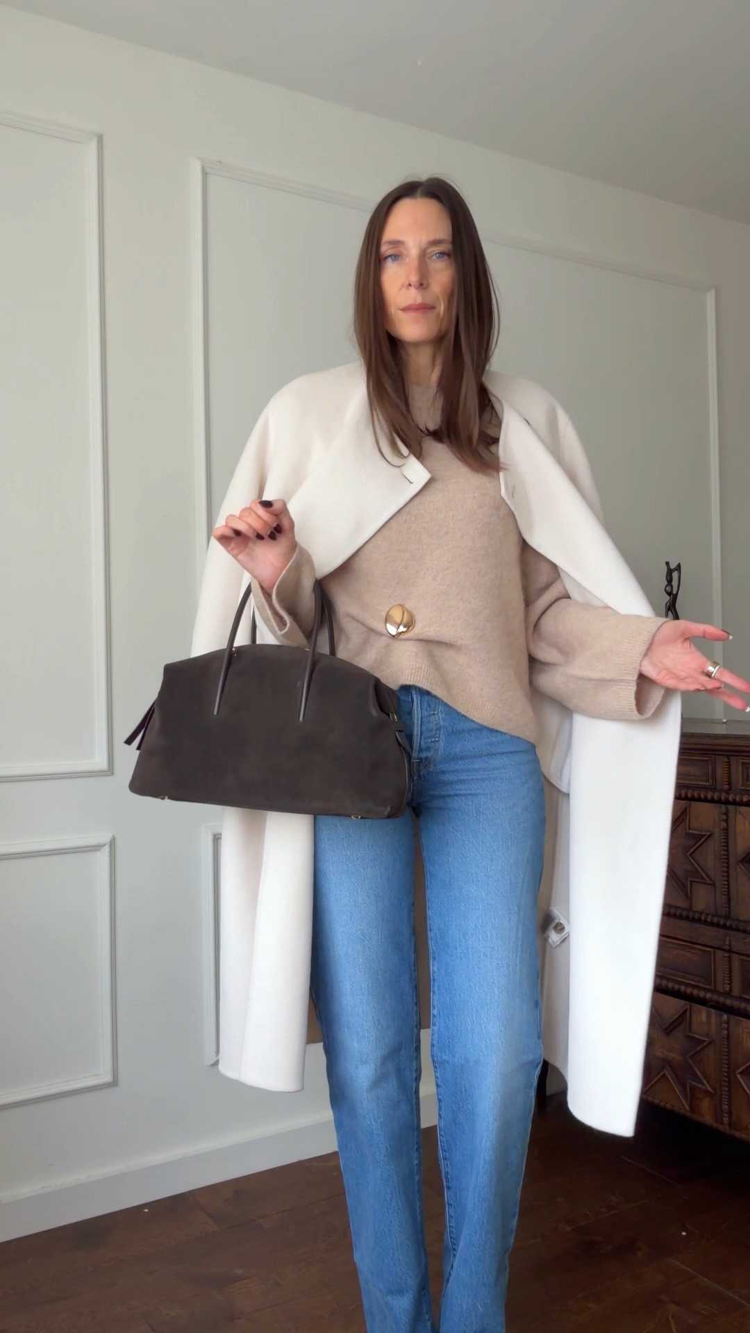Size info:
Levi’s, 25x34 (I’m returning them for the 26)
Taupe knit, small
Coat, small

#ltkstyletip over 40’s style, spring style over 40

#LTKootd #LTKTall #LTKgrwm