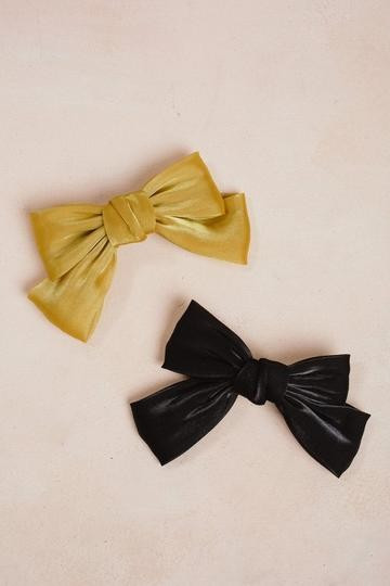 Celeste Bow Hair Clip | Morning Lavender