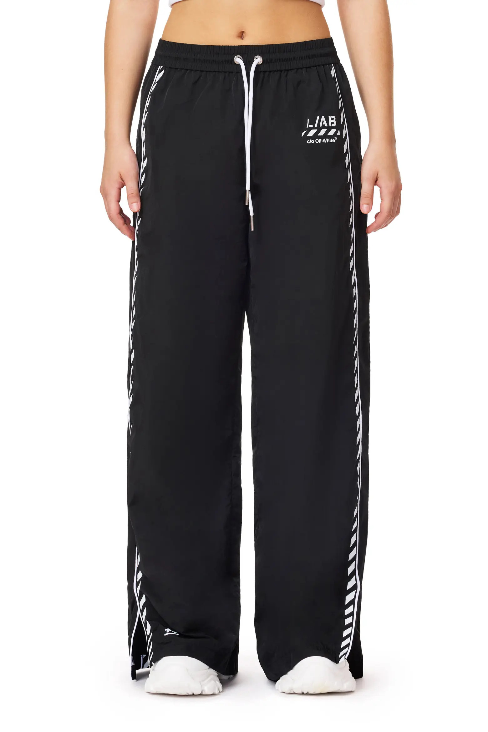 L/AB C/O OFF-WHITE Logo Side Stripe Track Pants (Women) | Nordstrom | Nordstrom