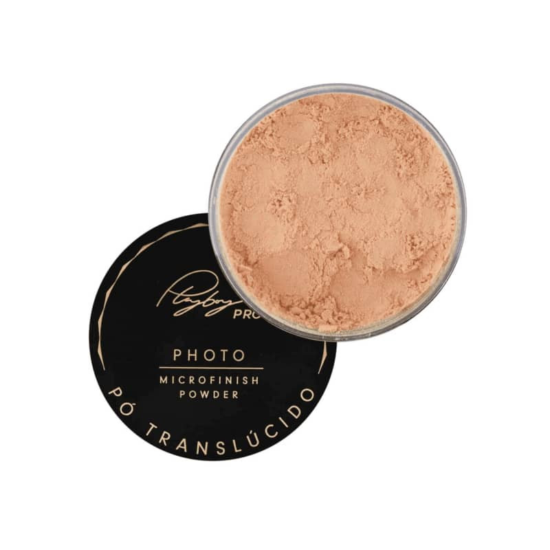 Playboy Pó Facial Translúcido Photo Microfinish Powder 16g Cor 03 | Beleza Na Web (BR)