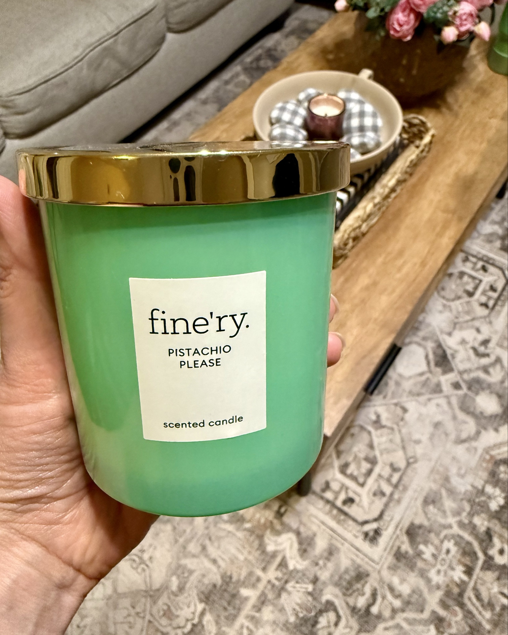 This pistachio candle smells so good. Love it for spring. 

#LTKHome #LTKSeasonal #LTKselfcare