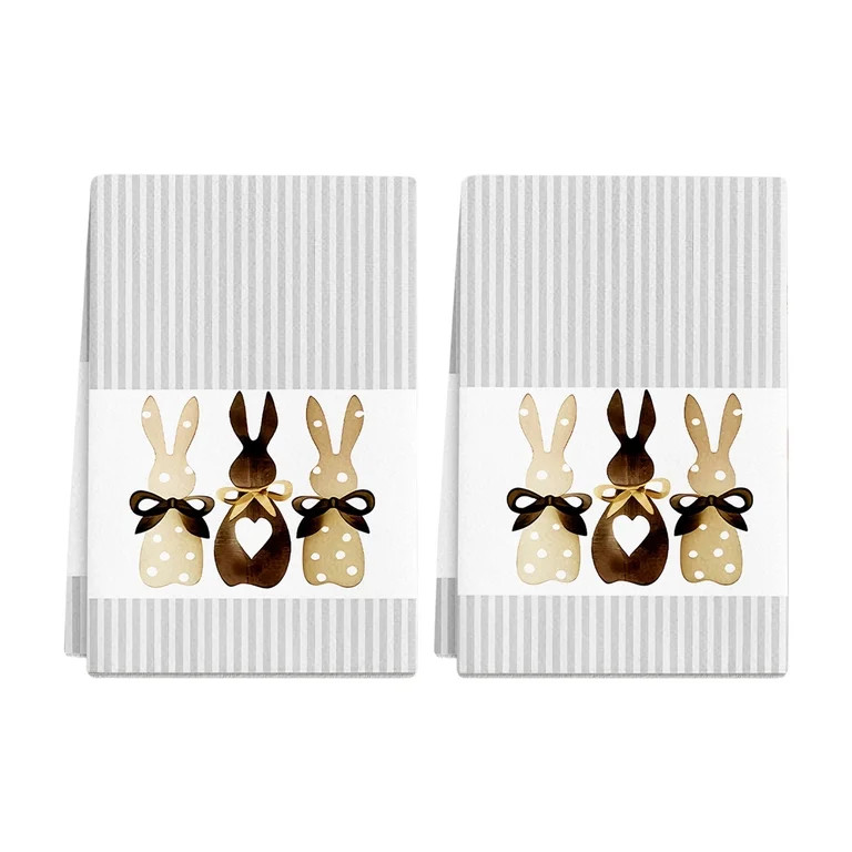 Uuowzo Set of 2 Kitchen Dishes Towels/Hand Towels Easter themed 25.9 x 17.7 inches absorbent kitc... | Walmart (US)