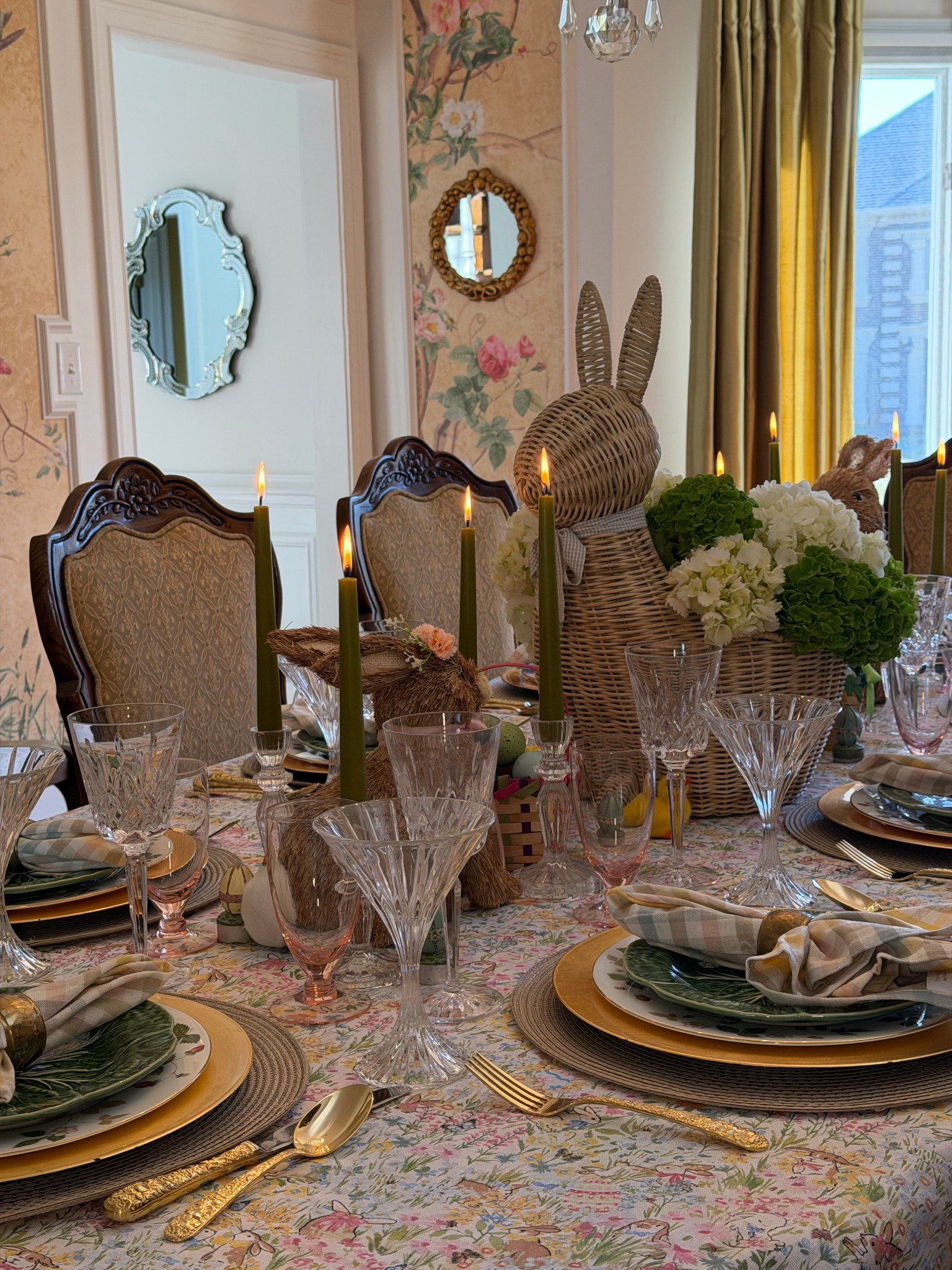 Easter brunch at our home 🌷🐇

I wanted this table to feel timeless and collected… something I can bring out year after year and simply refresh with seasonal florals. Mixing classic pieces, soft spring colors, and a few vintage-inspired touches. 

Everything is linked here. 

#LTKHome #LTKSeasonal #LTKspring