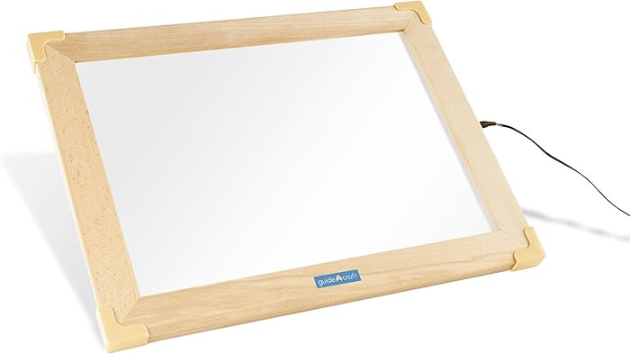 Guidecraft LED Activity Tablet: Light Up Tabletop Lightbox for Preschool | Kids Light Pad for Cla... | Amazon (US)