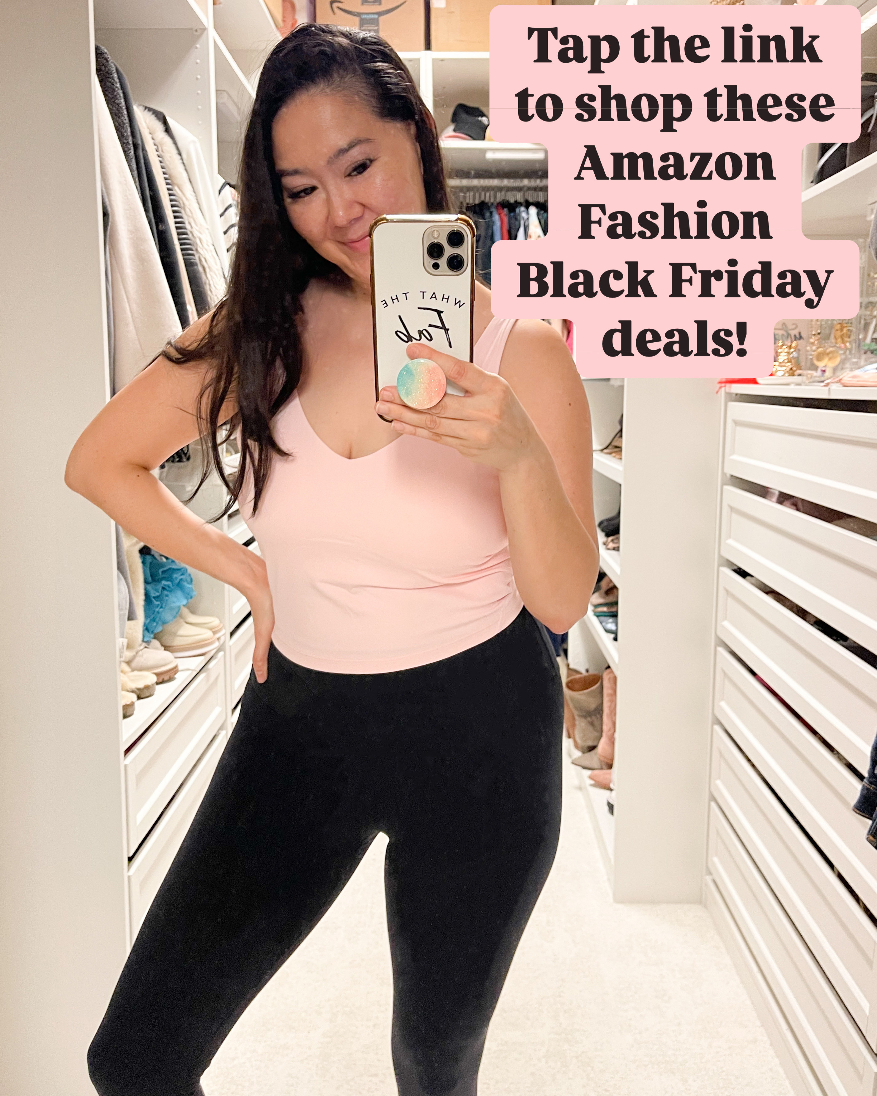 
Linking these Amazon Fashion Black Friday deals! These are a steal and a great alternative for the Align leggings and tank. Plus we love a cozy slipper! 

 #LTKCyberWeek #LTKGiftGuide #LTKMidsize