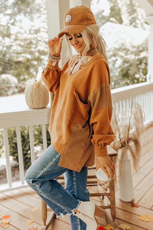 Cozy Composition Sweater | Impressions Online Boutique