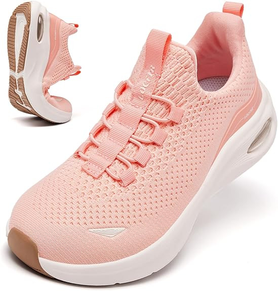 Wide Toe Box Shoes Women Slip on Sneakers with Arch Support, Extra Wide Width Comfort Walking Sho... | Amazon (US)