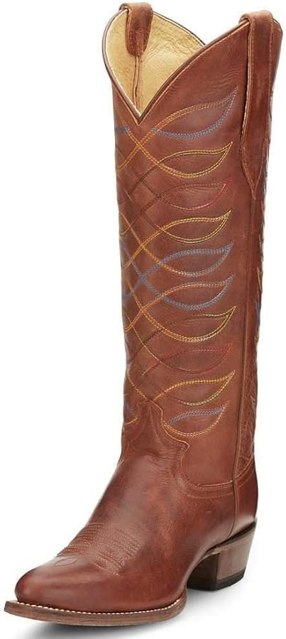 Justin Boots Women's Whitley Rustic Amber Vintage Justin Cowgirl Boots | Amazon (US)