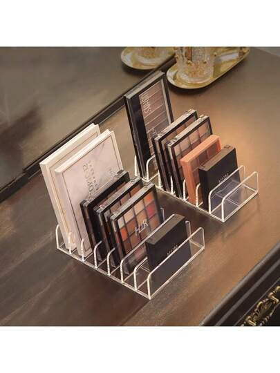 Organizzatore per trucco con cassetti per palette di ombretti, ciprie e separatori trasparenti, s... | SHEIN