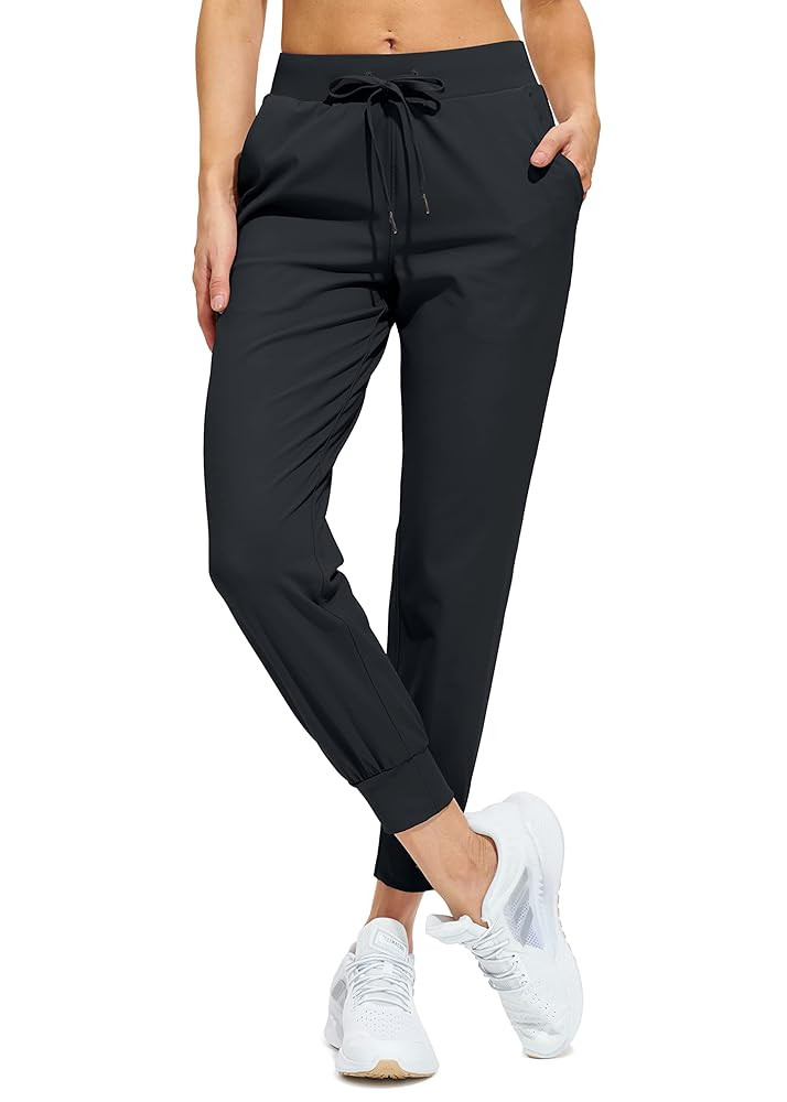 Libin Women's Joggers Pants Athletic Running Petite/Regular/Tall Sweatpants with Pockets Tapered ... | Amazon (US)