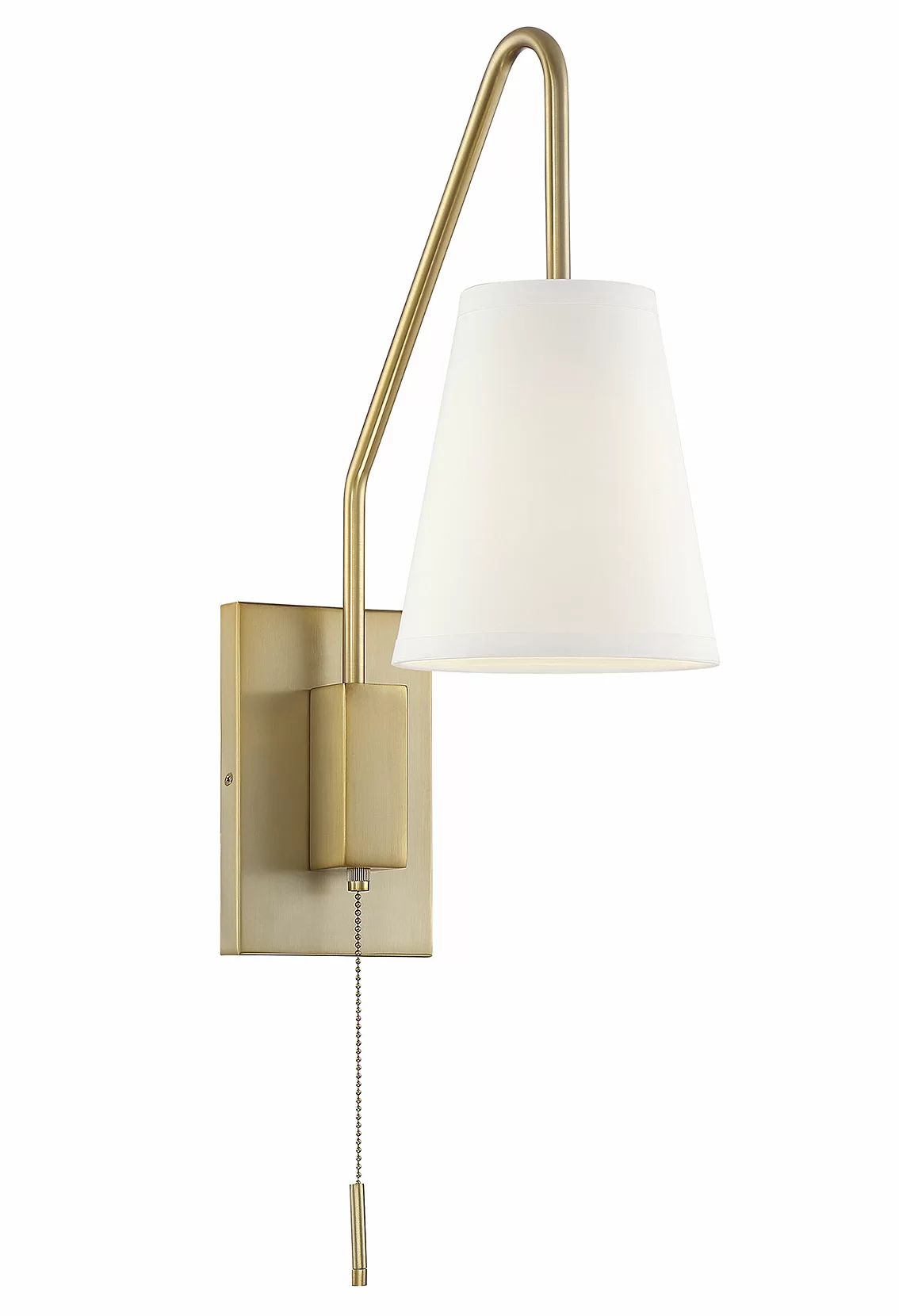 Bailee 1 - Light Dimmable Armed Sconce | Wayfair Professional
