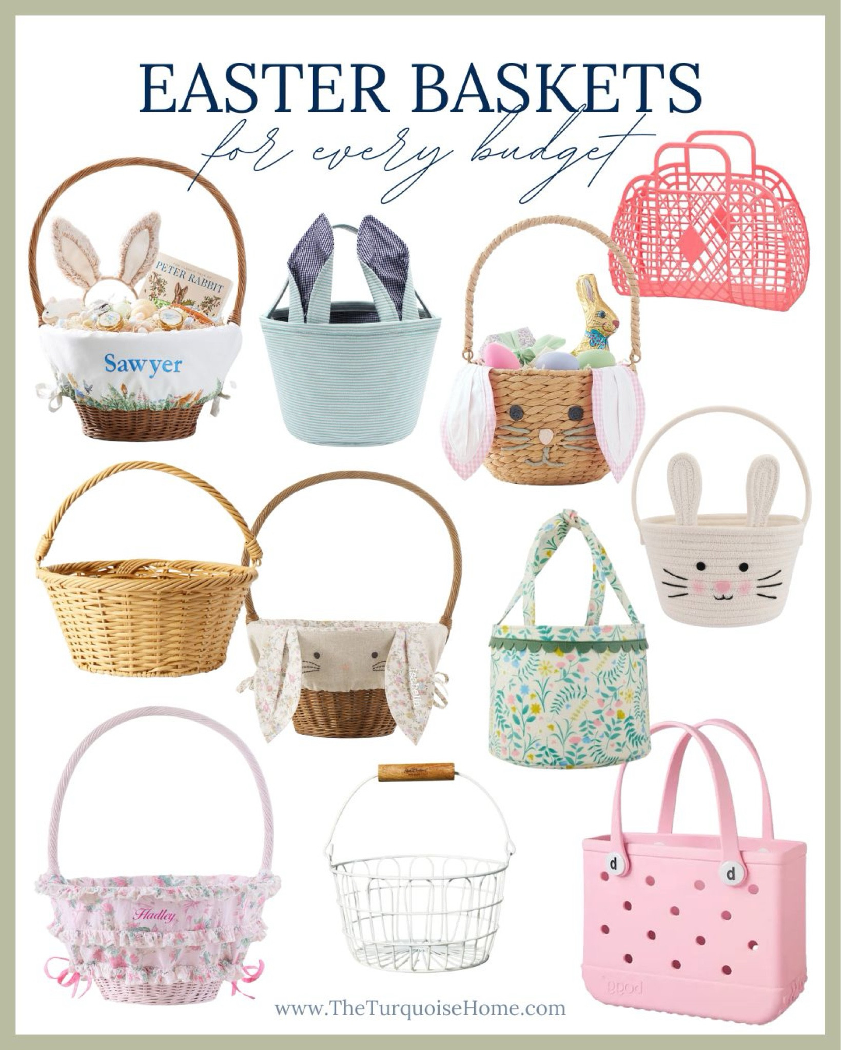 Easter is just around the corner and Easter baskets are fun for children of all ages. Choose one of these that matches your budget!

#LTKSeasonal #LTKFindsUnder50 #LTKHome