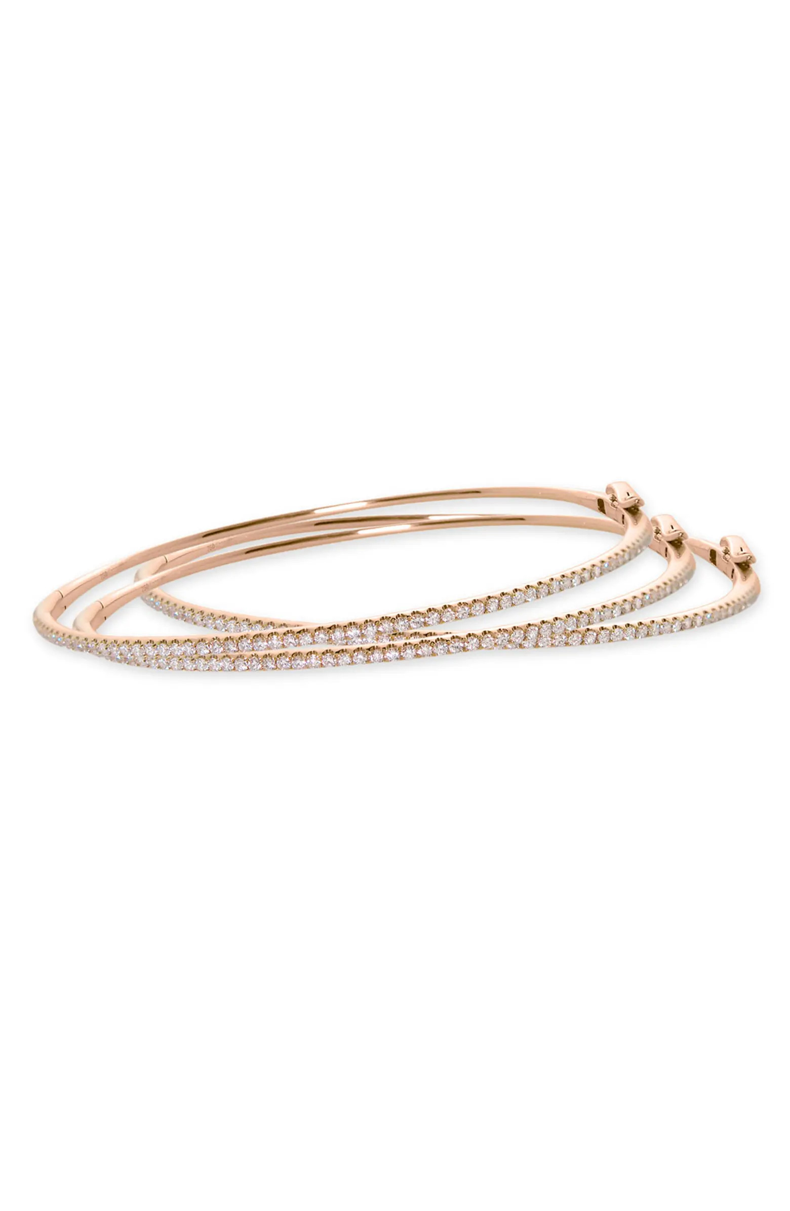 Bony Levy Skinny Stackable Diamond Bangle | Nordstrom | Nordstrom