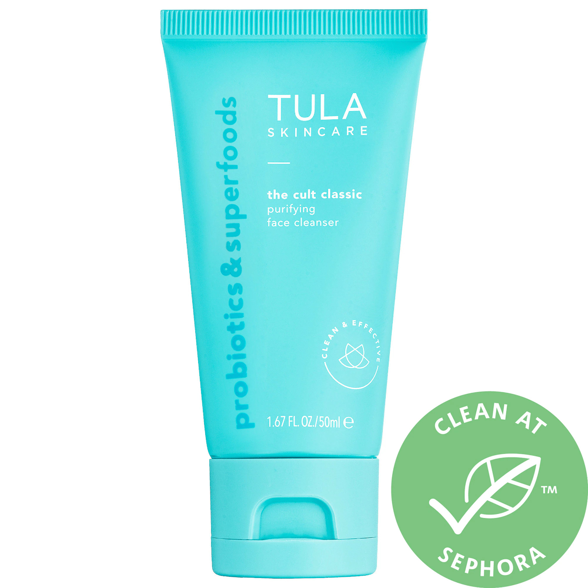 TULA Skincare Mini The Cult Classic Purifying Face Cleanser 1.69 oz/ 50 mL | Sephora (US)