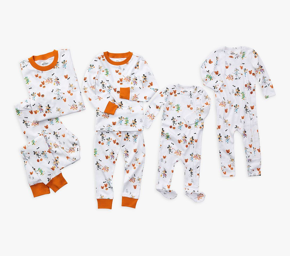 Disney Mickey Mouse and Friends Halloween Organic Cotton Family Pajama Collection | Pottery Barn Kids