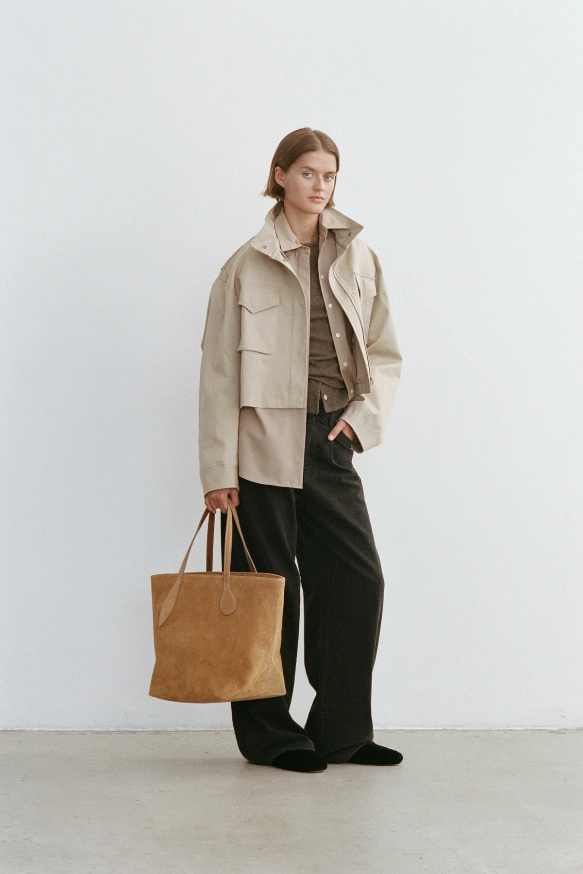 The Esther Cropped Trench | Friends with Frank (US & AU/NZ)