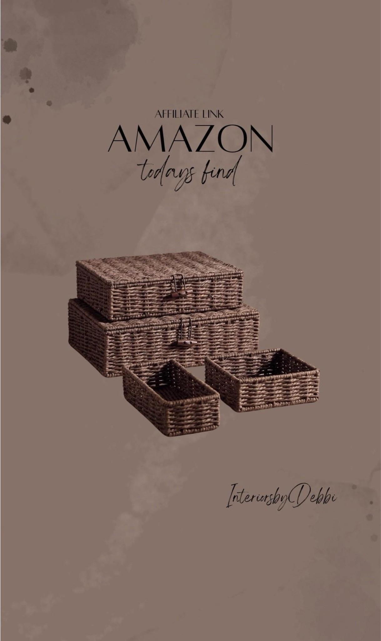 Amazing Find
Storage boxes, transitional home, modern decor, amazon find, amazon home, target home decor, mcgee and co, studio mcgee, amazon must have, pottery. barn, Walmart finds, affordable decor, home styling, budget friendly, accessories, neutral decor, home finds, buy new arrival, coming soon, sale alert, high end look for less, Amazon favorites, Target finds, cozy, modern, earthy, transitional, luxe, romantic, home decor, budget friendly decor #amazonhome

#LTKSeasonal #LTKHome