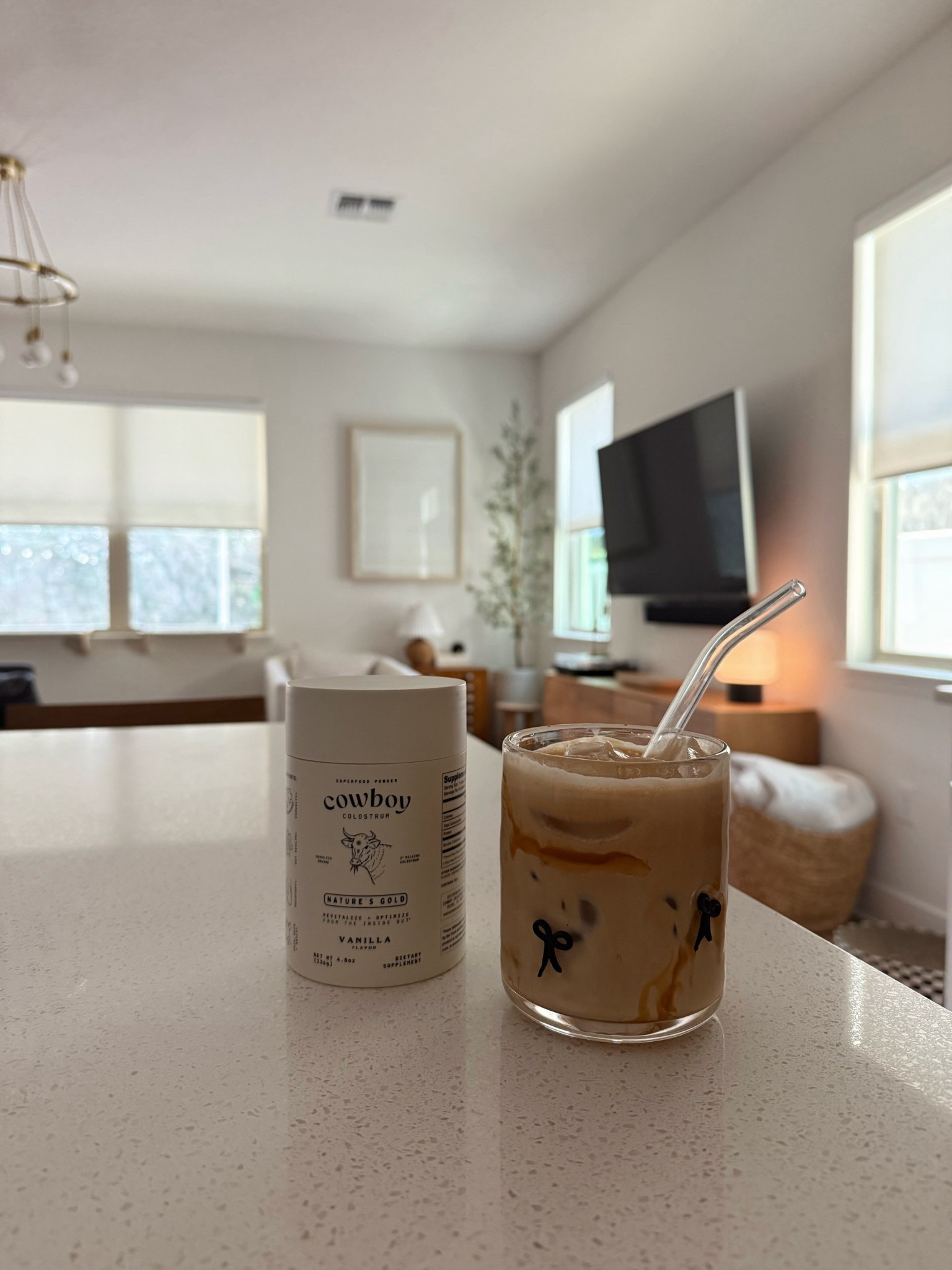 Iced coffee with Cowboy Colostrum 

#LTKActive #LTKselfcare