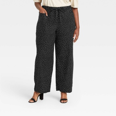 Women's Wide Leg Pant - Who What Wear™ Black | Target
